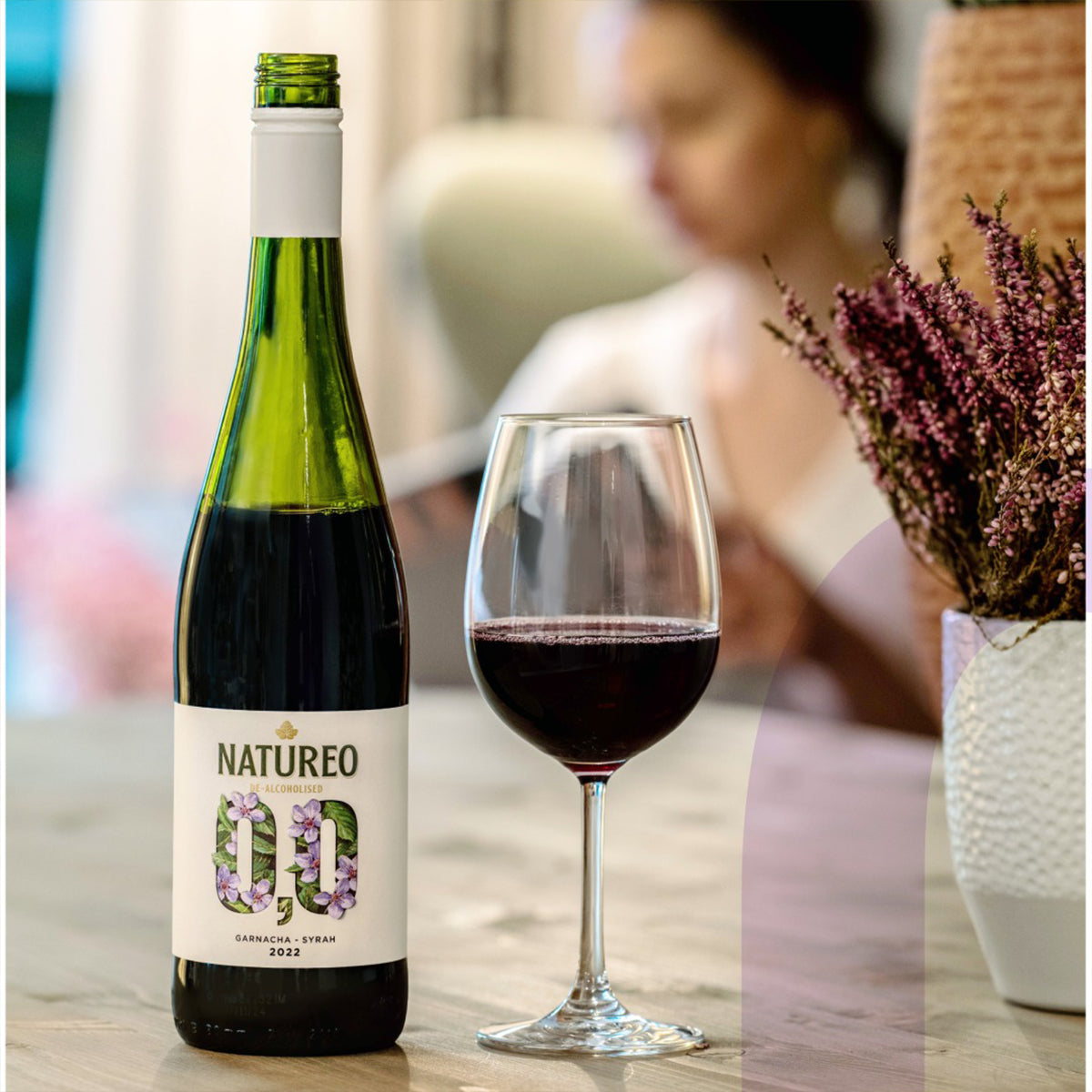Natureo Garnacha Syrah Grape Beverage 0.0%, 750ml