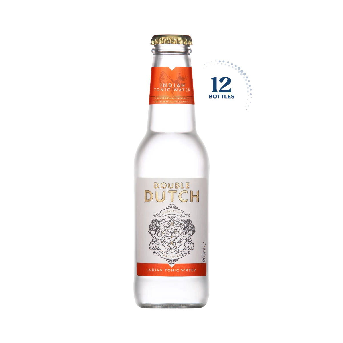 Double Dutch Indian Tonic Water, 12x200ml