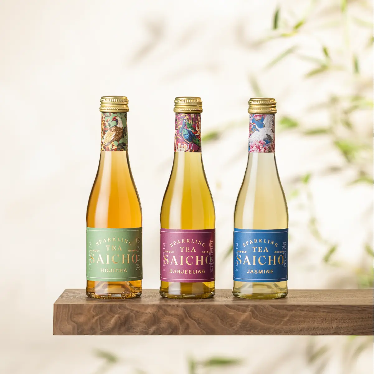 Saicho Darjeeling Sparkling Tea, 200ml
