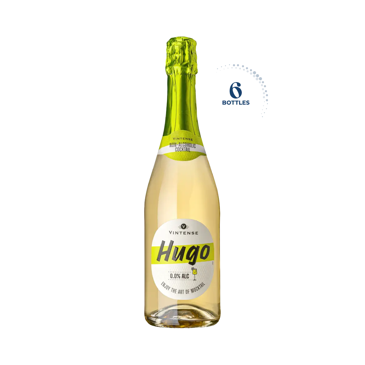 Vintense Hugo Non-Alcoholic Cocktail, 6x750ml