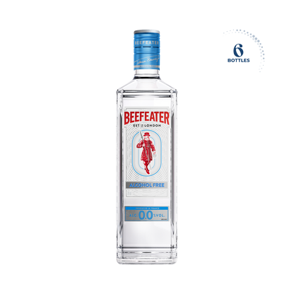 Beefeater Alcohol Free Gin 0.0%, 6x700ml