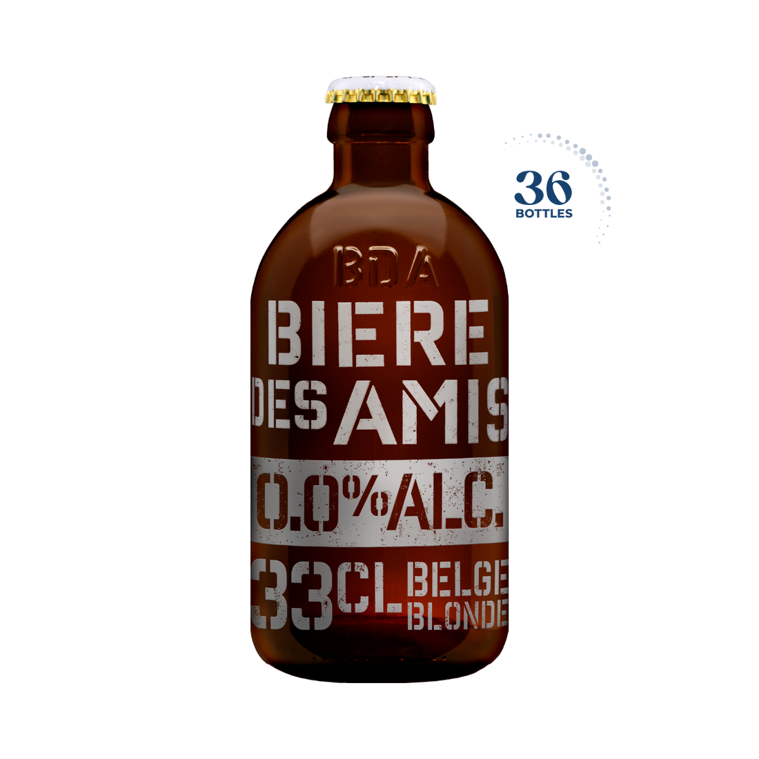 Bière Des Amis 0.0%, 36x330ml