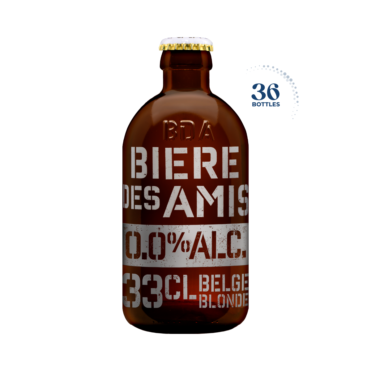 Bière Des Amis 0.0%, 36x330ml