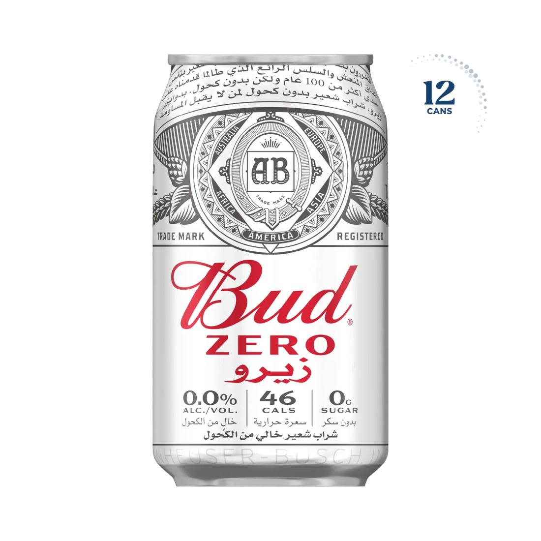 Bud Zero Can, 12x330ml