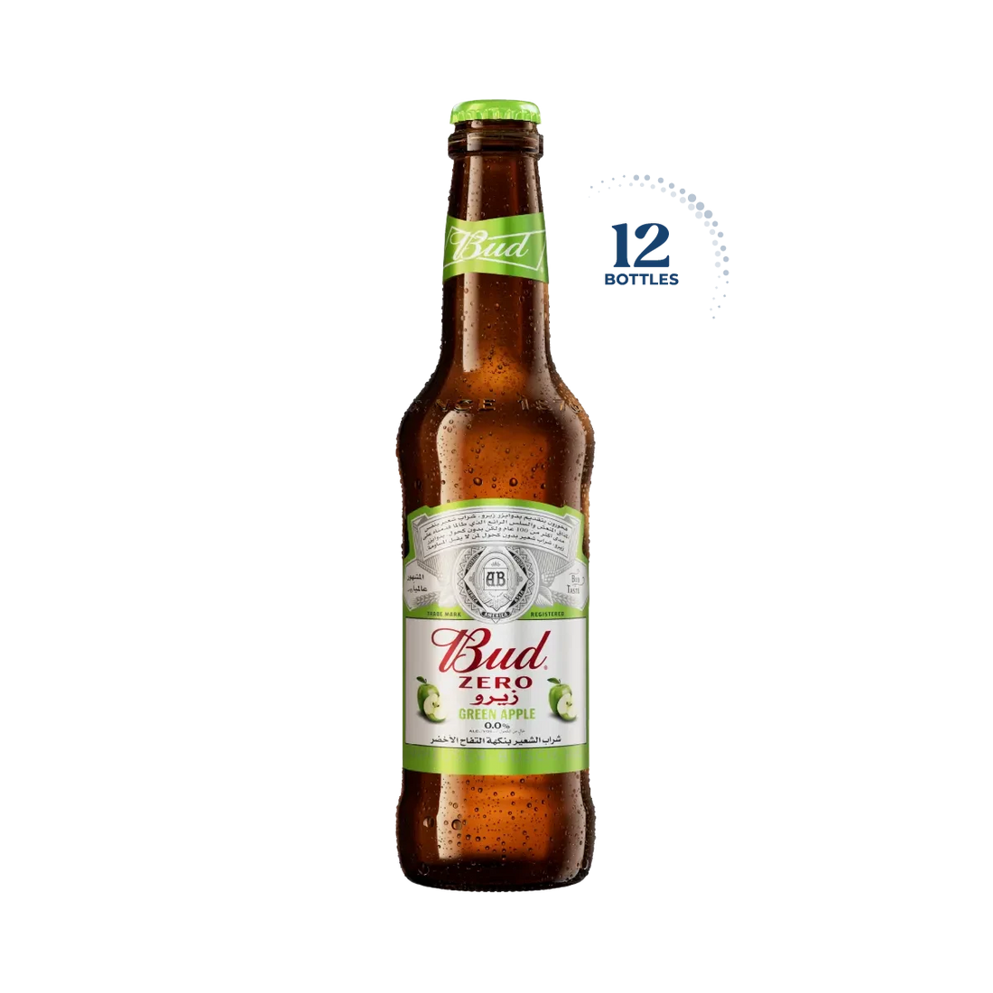 Bud Zero Green Apple, 12x330ml