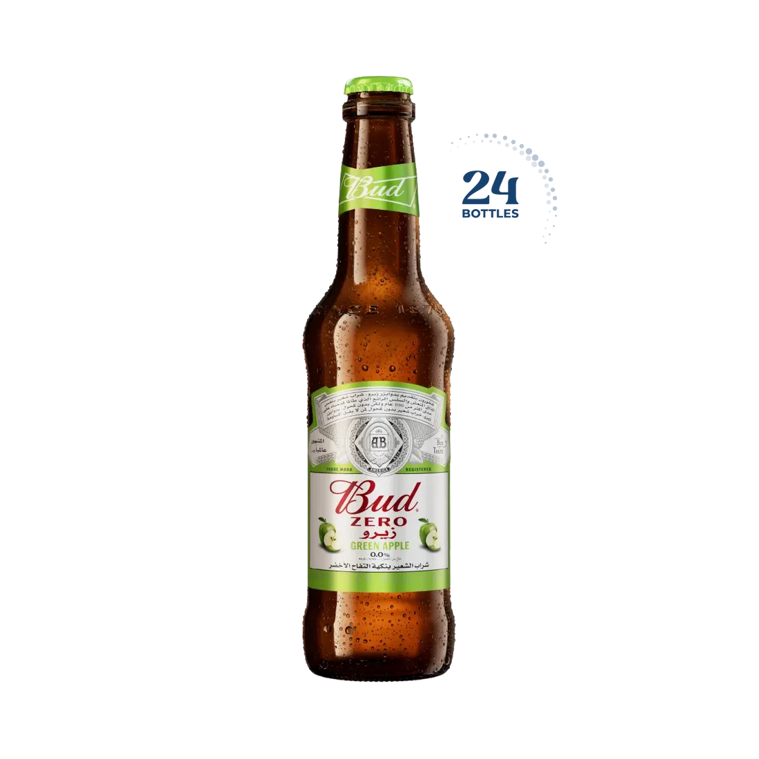 Bud Zero Green Apple, 24x330ml