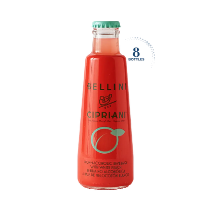 Cipriani Bellini Non Alcoholic Cocktail, Case 8x180ml