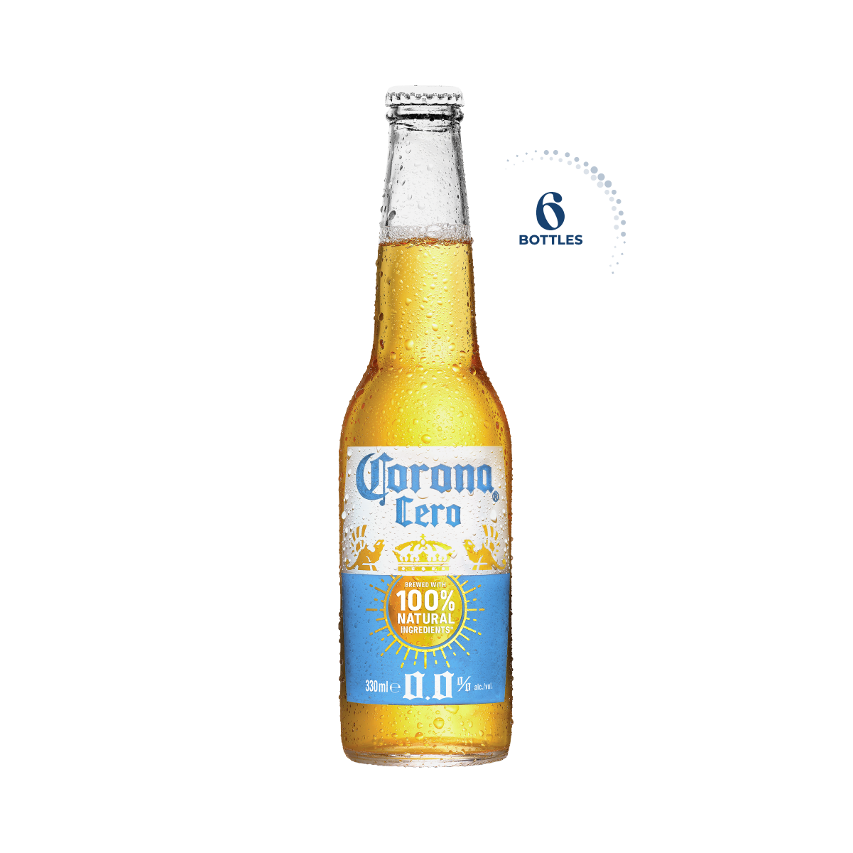 Corona Cero 0.0% Beer, 6x330ml