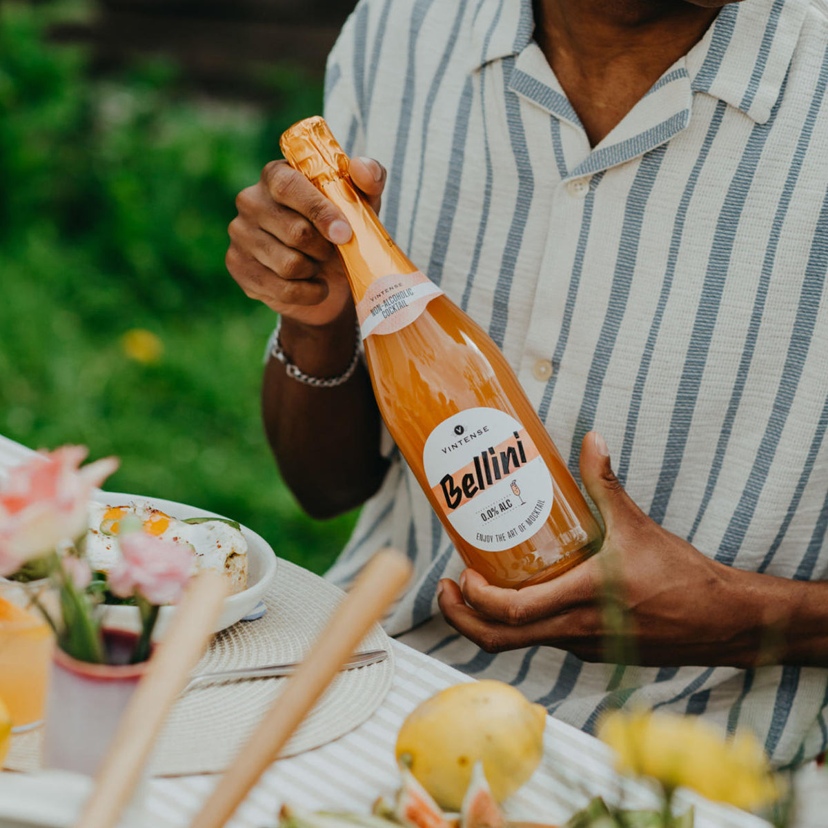 Vintense Bellini Non-Alcoholic Cocktail, 200ml