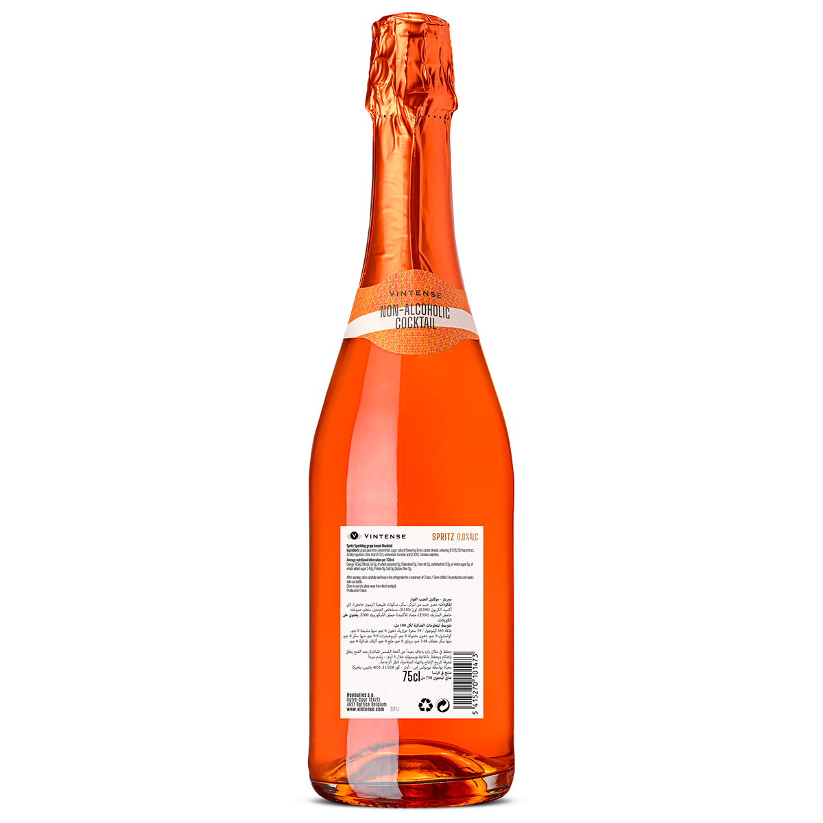 Vintense Spritz Non-Alcoholic Cocktail, 750ml
