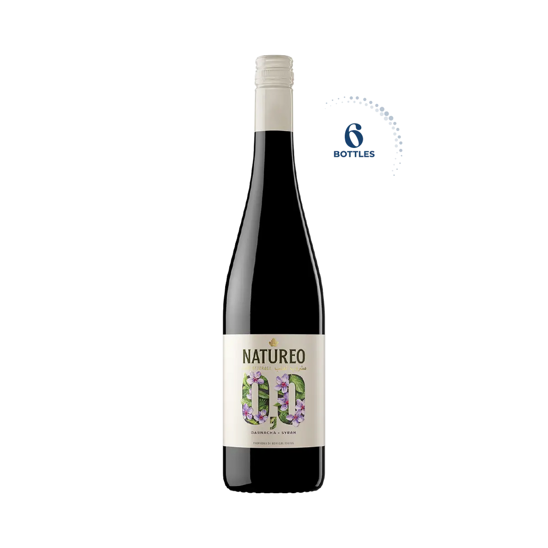 Natureo Garnacha Syrah Grape Beverage 0.0%, 6x750ml
