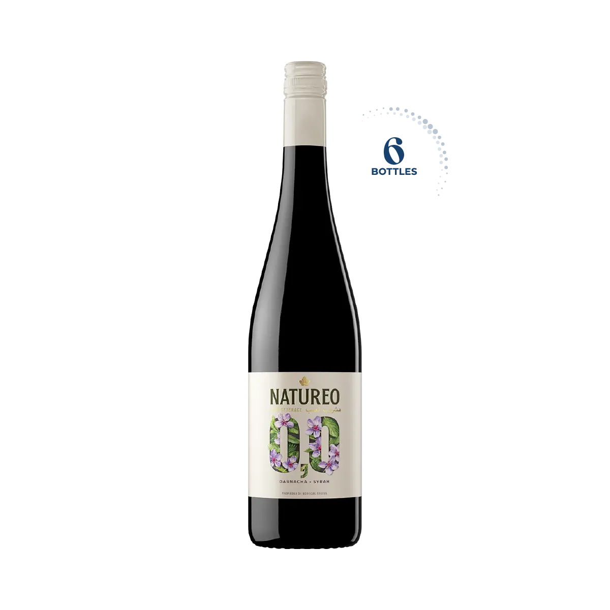 Natureo Garnacha Syrah Grape Beverage 0.0%, 6x750ml
