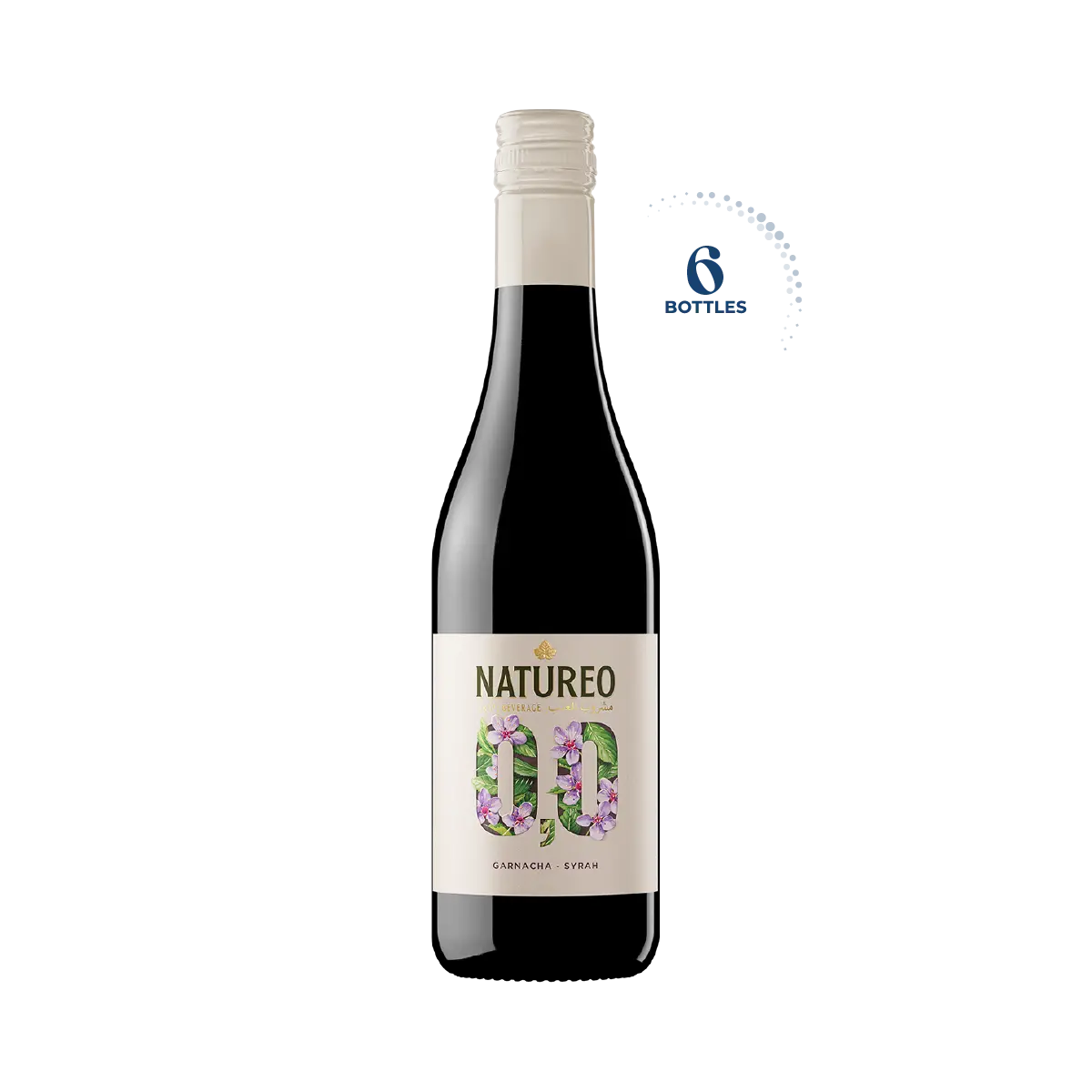 (Mini) Natureo Garnacha Syrah Grape Beverage 0.0%, 6x375ml