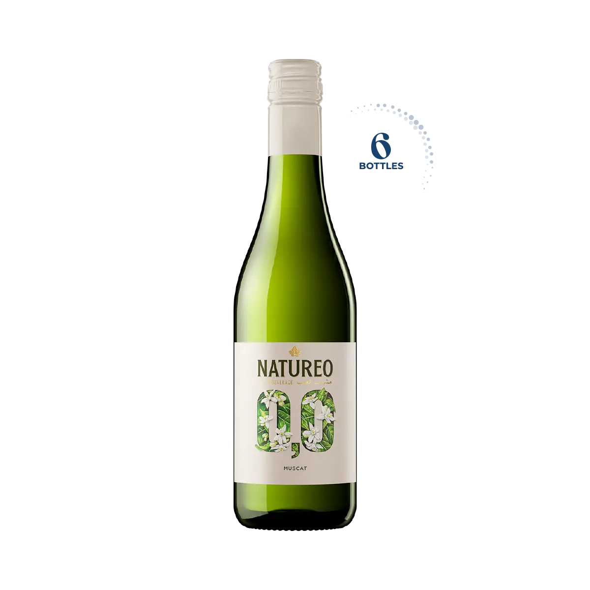 (Mini) Natureo Muscat Grape Beverage 0.0%, 6x375ml