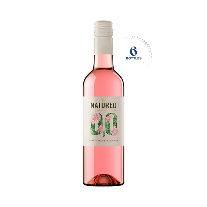 (Mini) Natureo Rose Grape Beverage 0.0%, 6x375ml