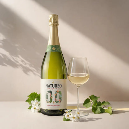 Natureo Sparkling Muscat Grape Beverage 0.0%, 6x750ml
