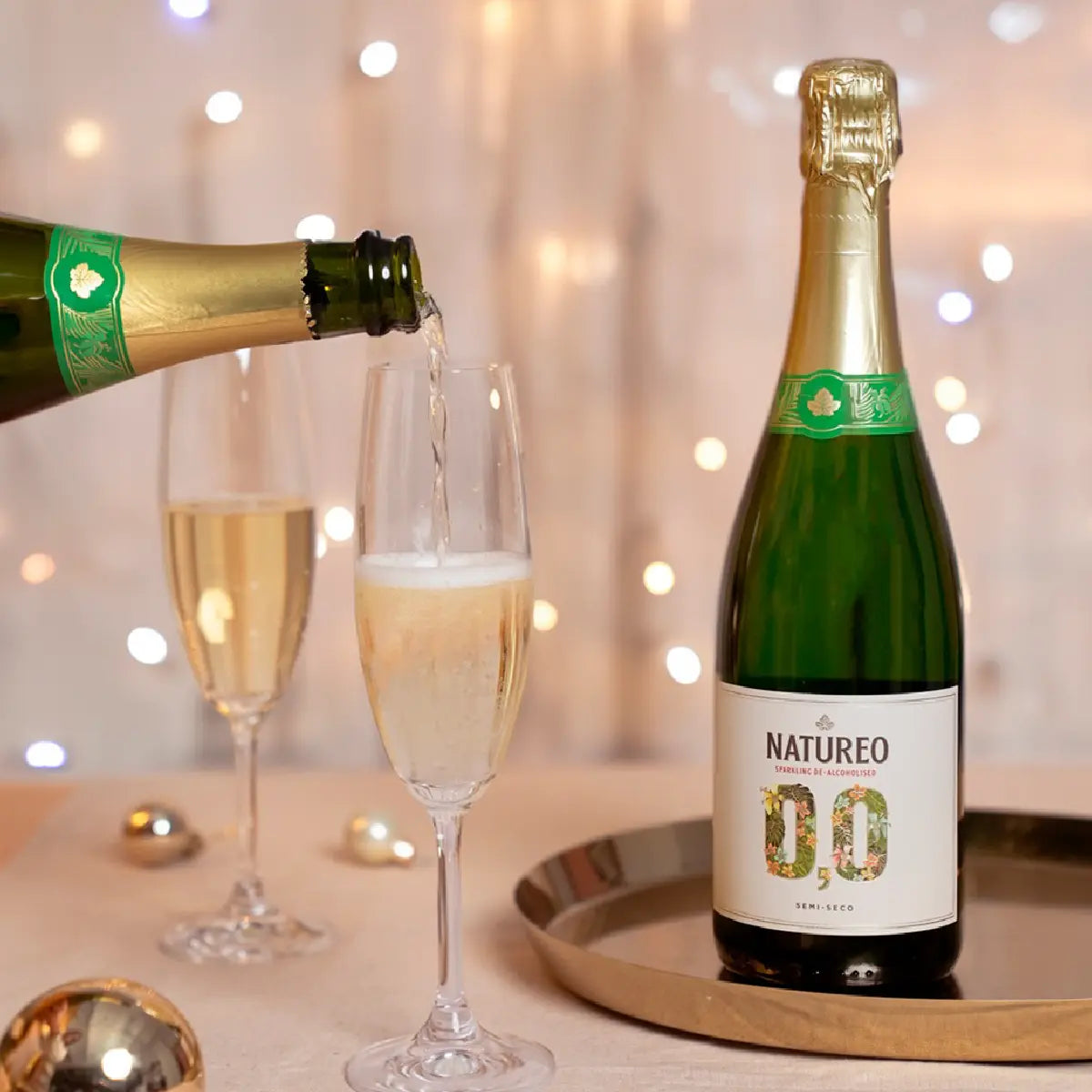 Natureo Sparkling Muscat Grape Beverage 0.0%, 6x750ml
