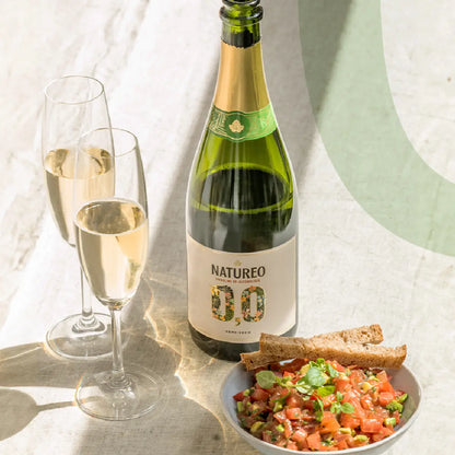 Natureo Sparkling Muscat Grape Beverage 0.0%, 6x750ml