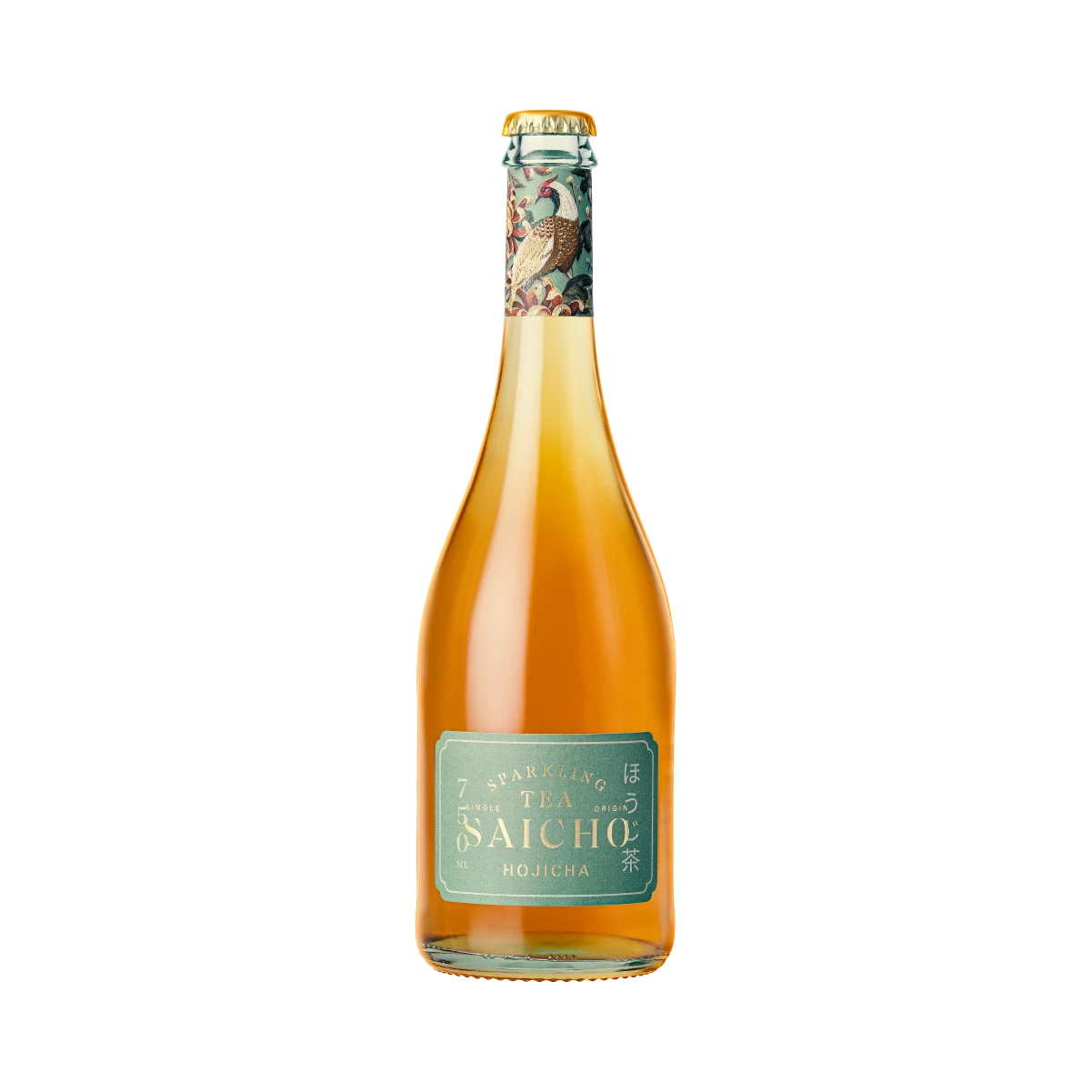Saicho Hojicha Sparkling Tea, 750ml