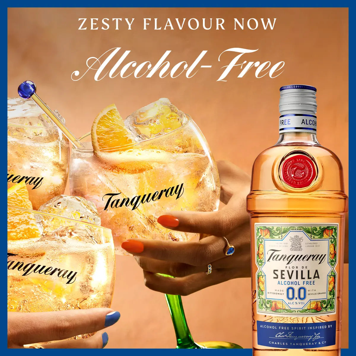 Tanqueray Flor De Sevilla 0.0%, 700ml