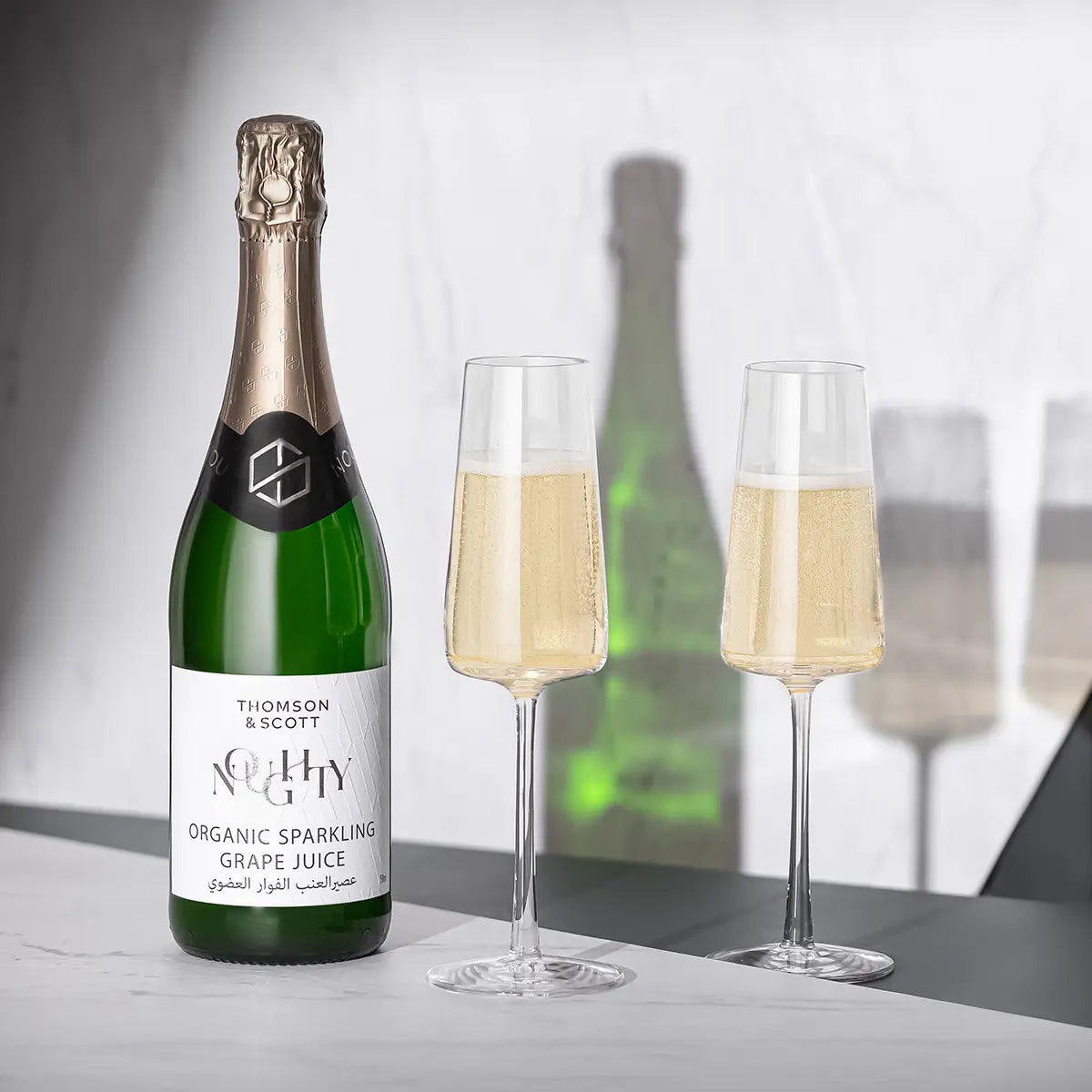 Thomson &amp; Scott Noughty Organic Non Alcoholic Sparkling Wine, Case 6x75cl