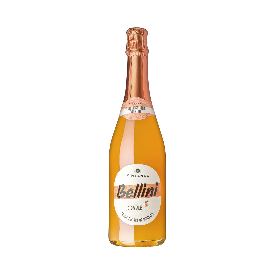 Vintense Bellini Non-Alcoholic Cocktail, 750ml