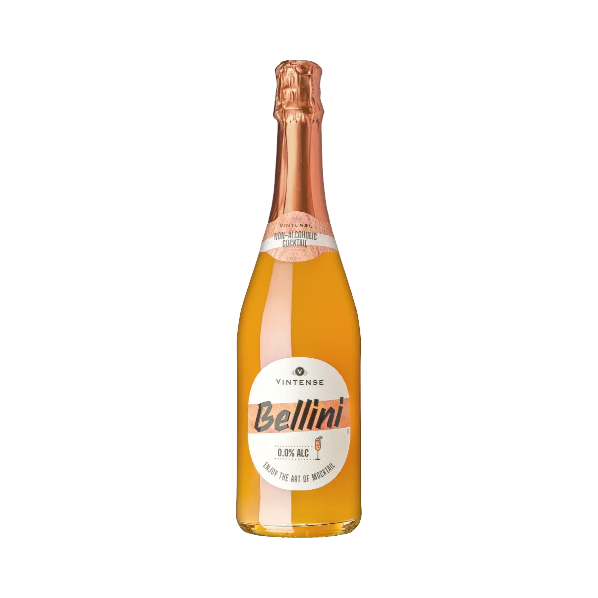 Vintense Bellini Non-Alcoholic Cocktail, 750ml