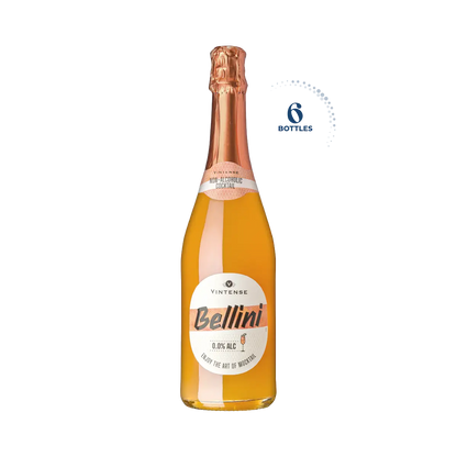Vintense Bellini Non-Alcoholic Cocktail, 6x750ml