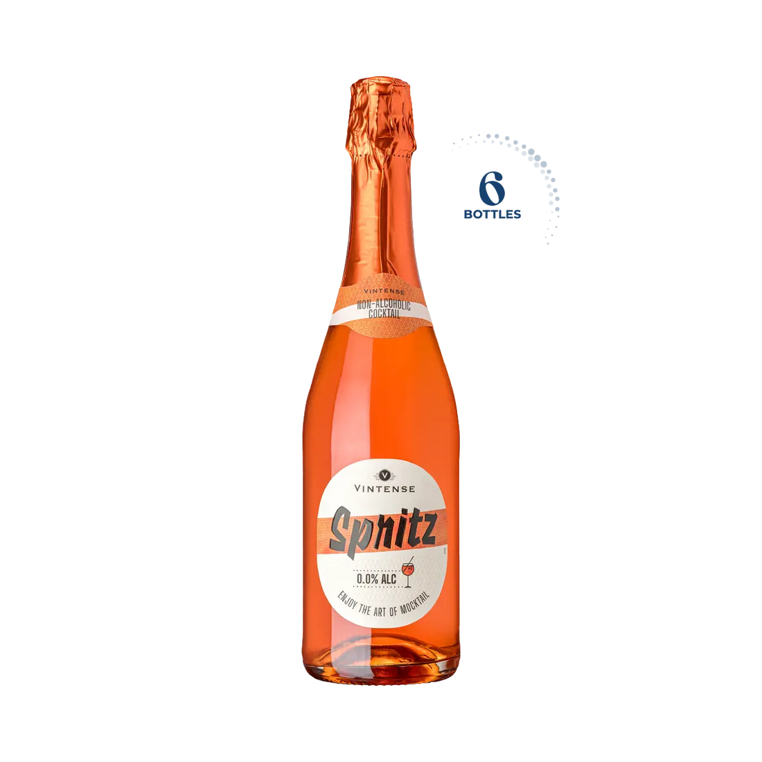 Vintense Spritz Non-Alcoholic Cocktail, 6x750ml