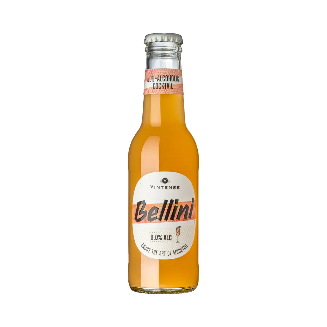 Vintense Bellini Non-Alcoholic Cocktail, 200ml