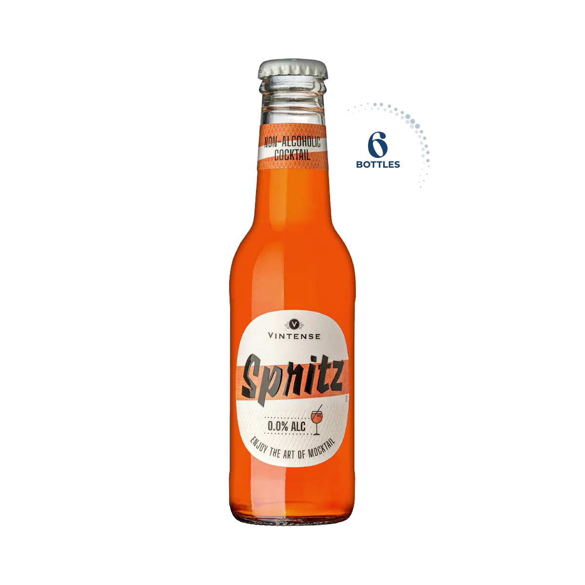 Vintense Spritz Non-Alcoholic Cocktail, 6x200ml