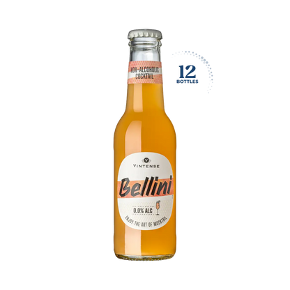 Vintense Bellini Non-Alcoholic Cocktail, 12x200ml