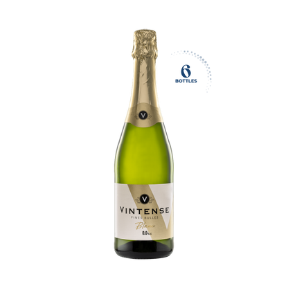 Vintense Fines Bulles Blanc Non Alcoholic Sparkling, 6x750ml