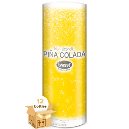 Twisst Pina Colada Non Alcoholic Cocktail, Case 12x240ml