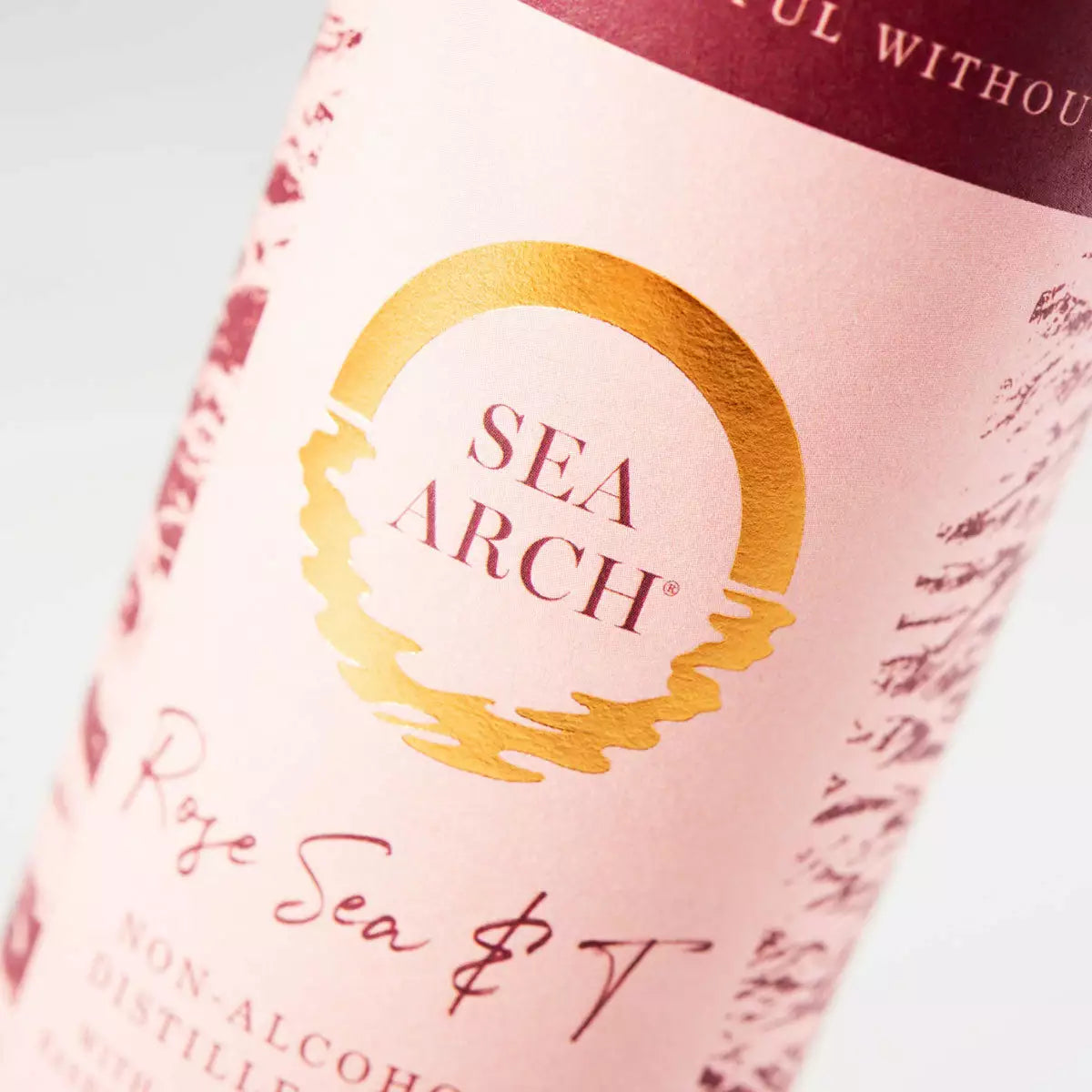 Sea Arch Rose Sea &amp; T Non Alcoholic Gin &amp; Tonic, Case 6x250ml