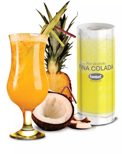 Twisst Pina Colada Non Alcoholic Cocktail, Case 6x240ml